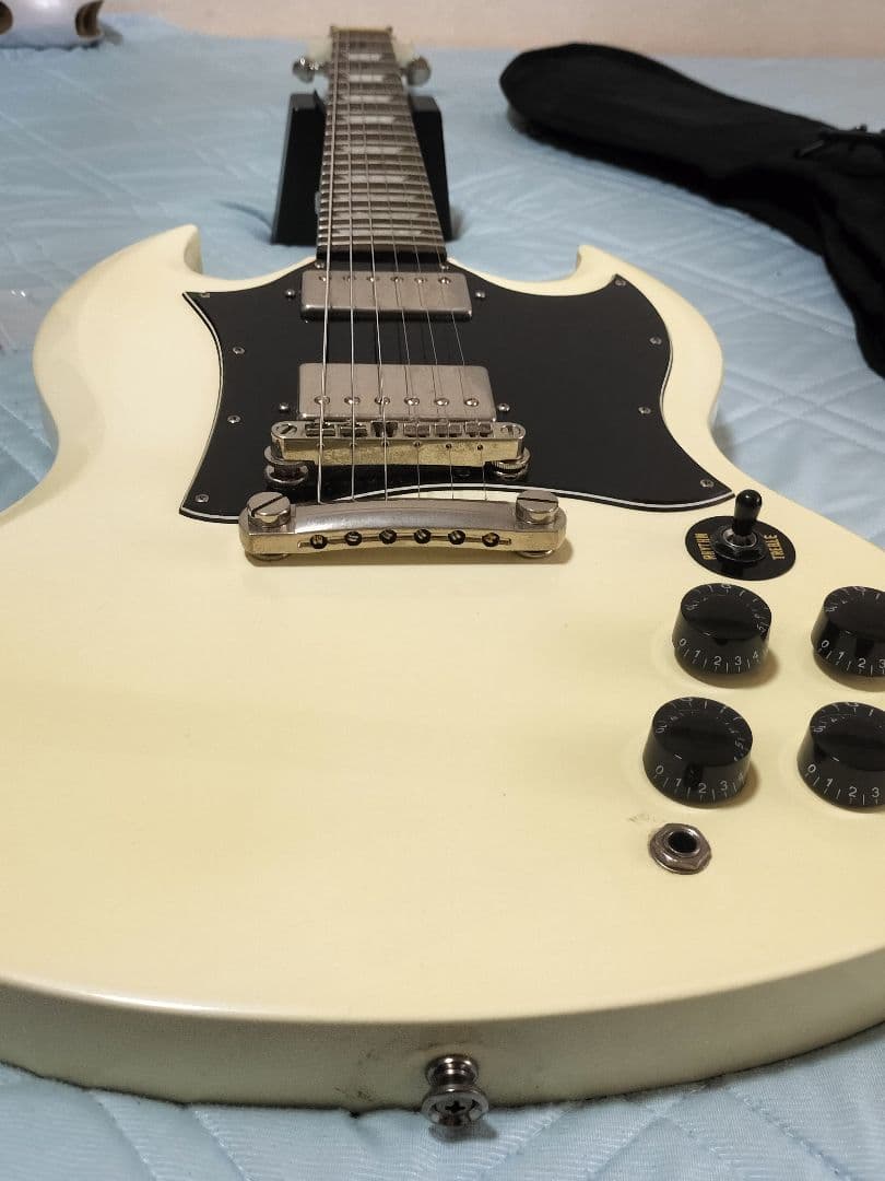 Epiphone SG Standard エピフォン白セットネック 初心者最適