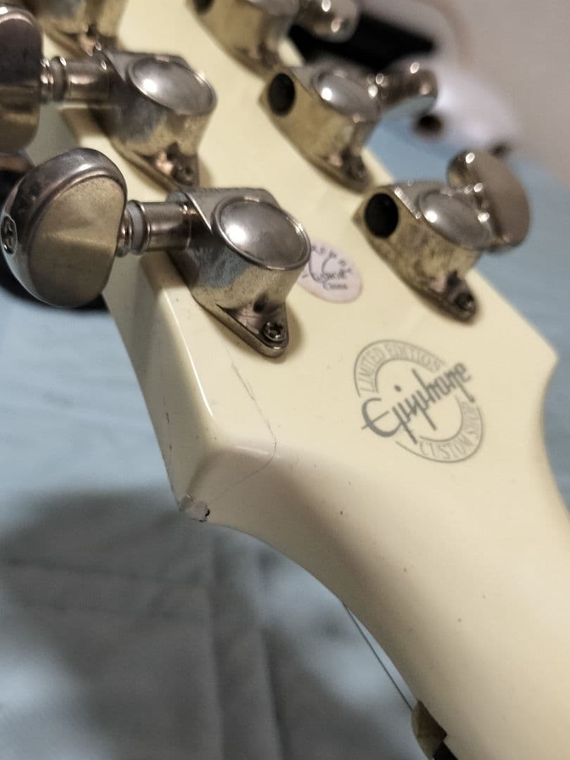 Epiphone SG Standard エピフォン白セットネック 初心者最適