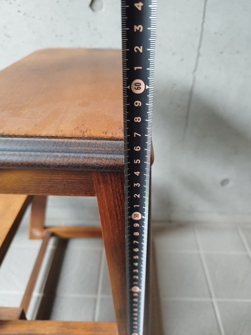 アンティーク　踏み台　木製　折りたたみ