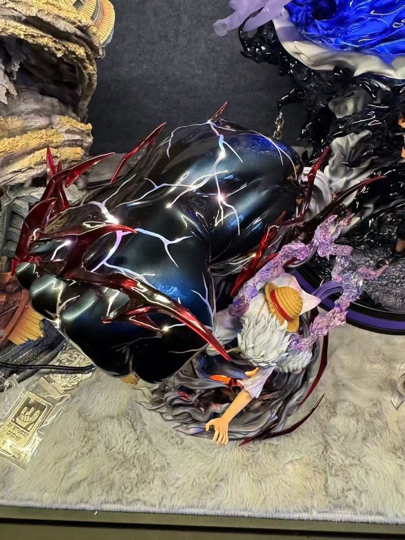 ワンピース ニカ ルフィ ガレージキット ガレキ スタチュー⑧⑥