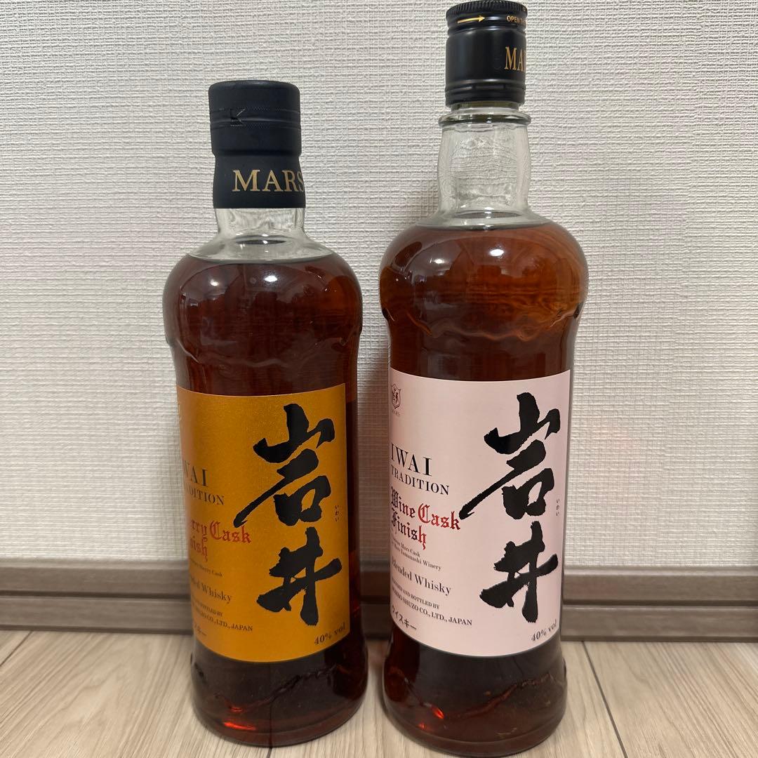 岩井ウイスキー シェリー、ワインカスク700ml