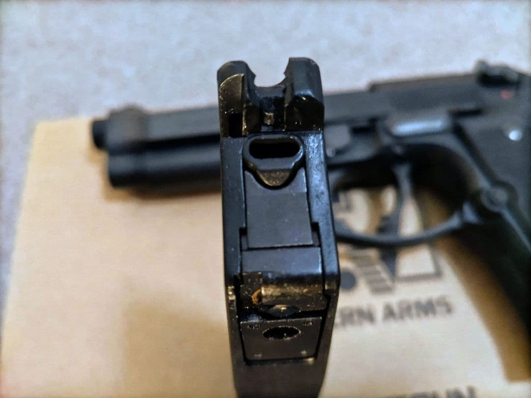 WA ウェスタンアームズ ベレッタM92FS ダイハード ガンブラック