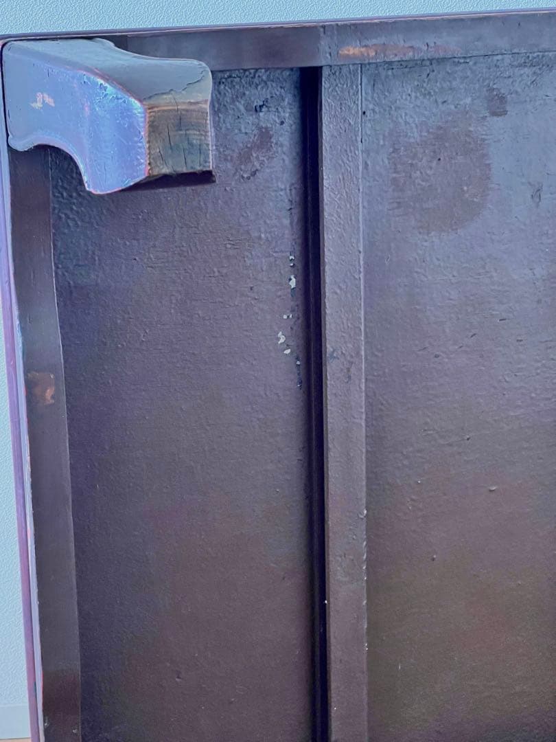 漆塗り 座卓 机 テーブル ちゃぶ台 古家具 昭和レトロ