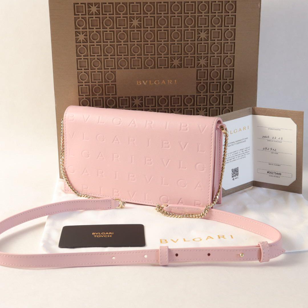 極美品✨BVLGARI ブルガリ インフィニートゥムチェーンウォレット