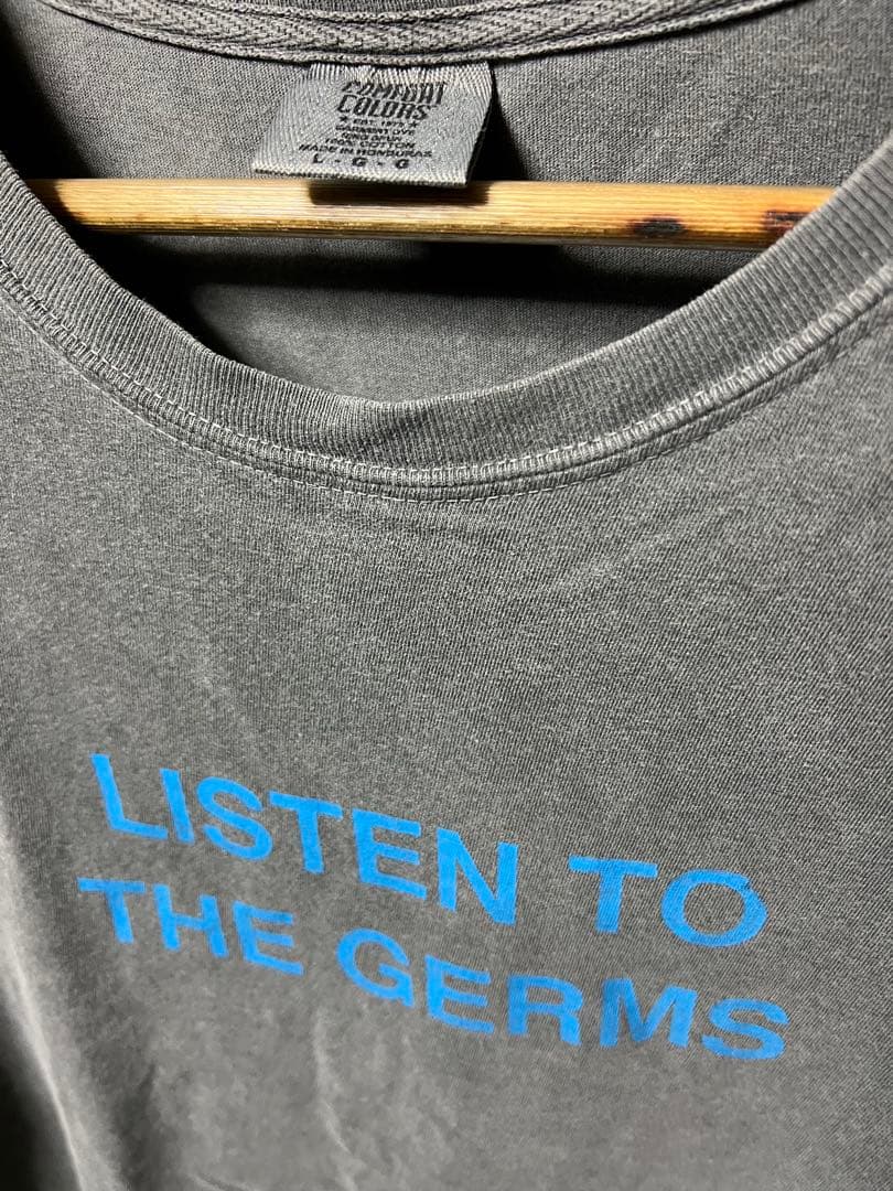 LISTEN TO THE GERMS Tシャツ Comfort Colors