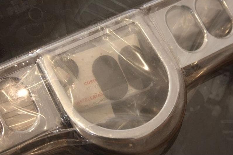 3783 ハーレー クリアキン クローム スイッチパネル アクセント ツーリング