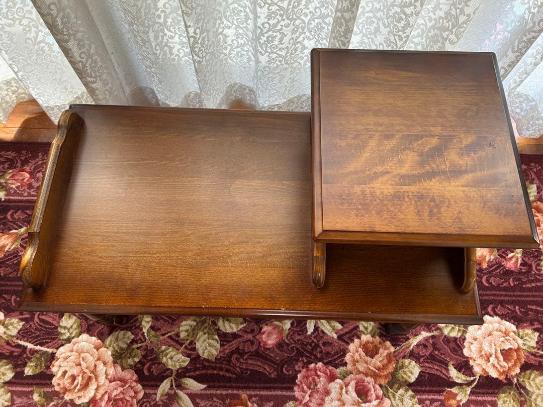 karimoku カリモク　テレフォンベンチ　レトロ