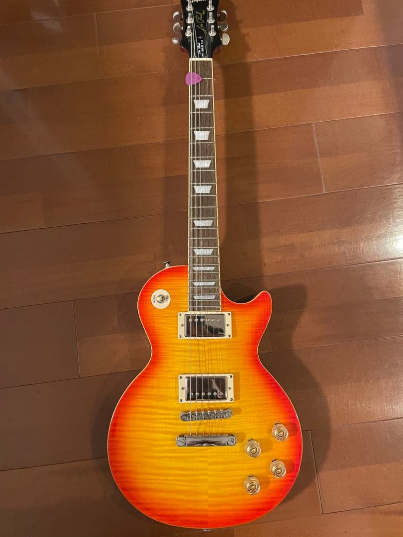 エレキギター オレンジグラデーション