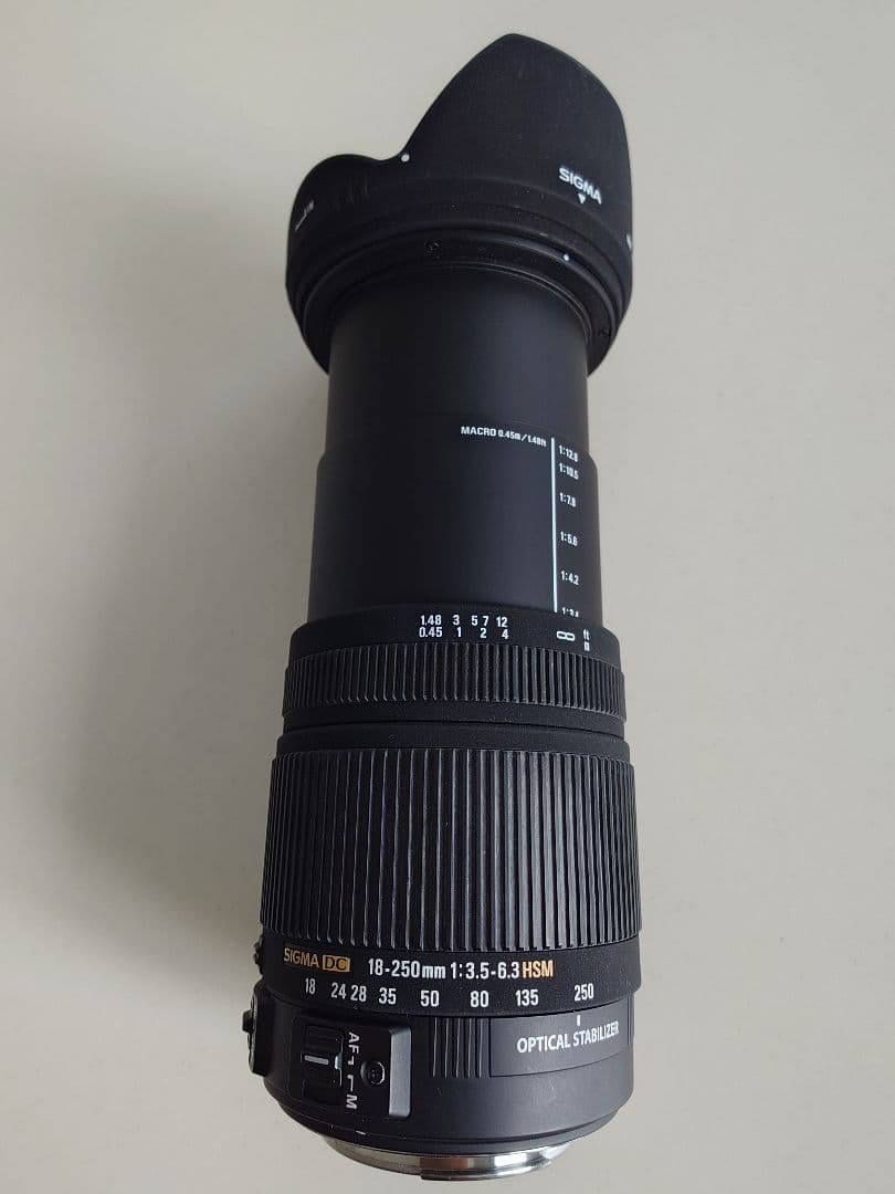 レンズ(ズーム) SIGMA 18-250mm F3.5-6.3 DC OS HSM Canon