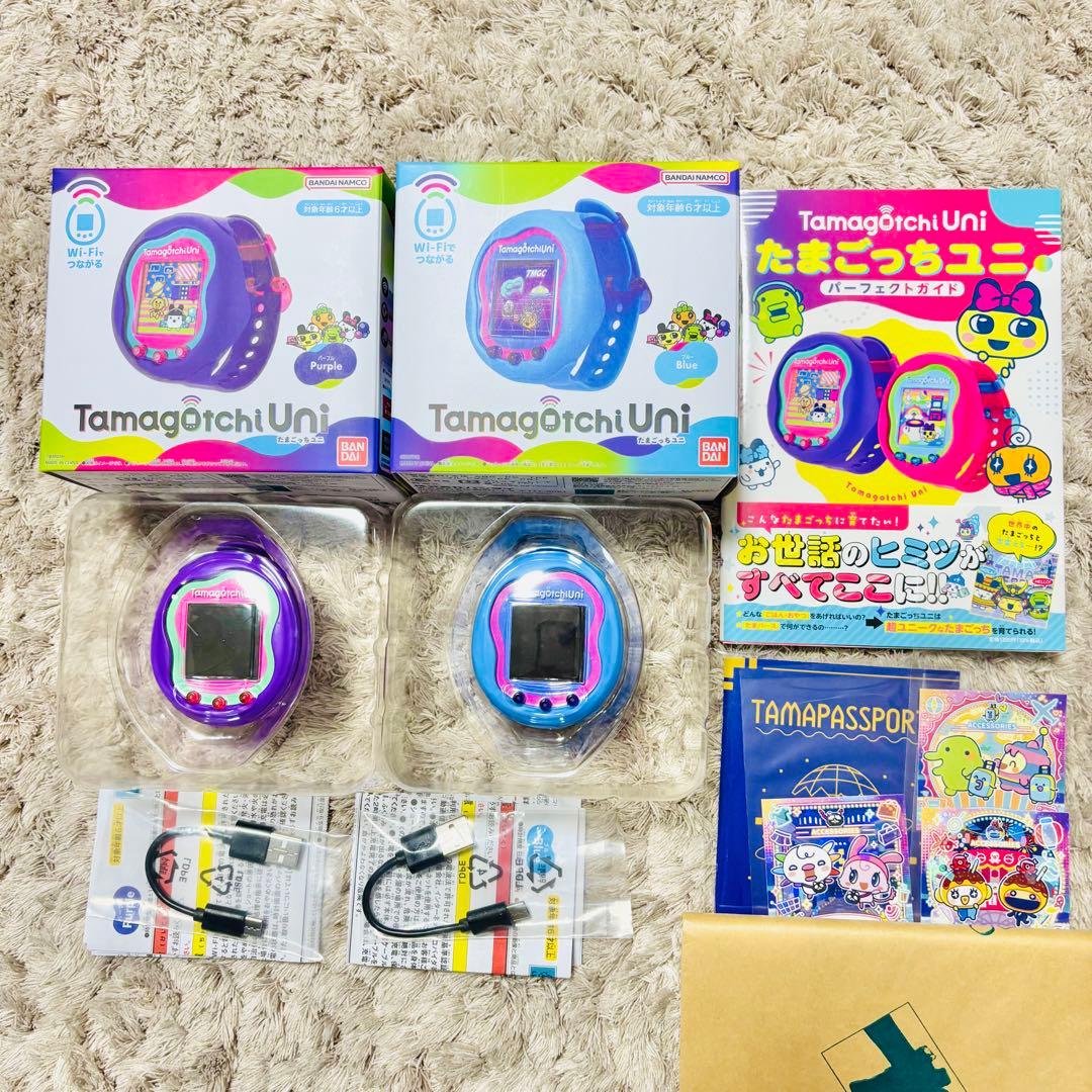 たまごっち uni ユニ 本体 コード 攻略本 ブルー パープル ガイド