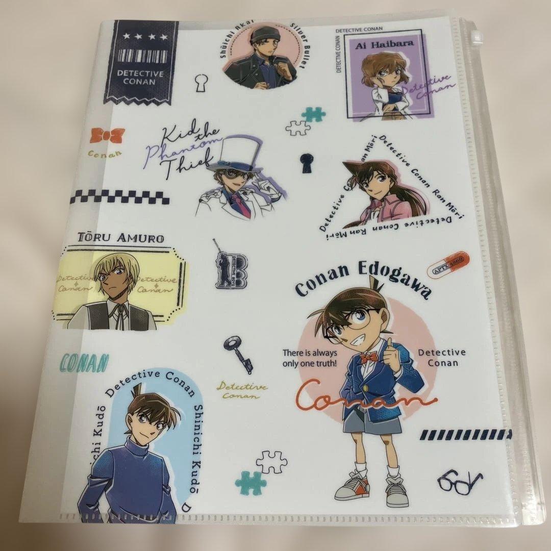 名探偵コナン クリアファイル　クリアフォルダー　チケットファイル　まとめ売り