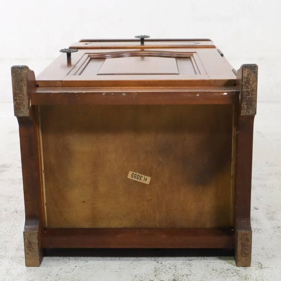 カリモク家具 コロニアル 電話台 FAX台 花台 引き出し付き クラシカル家具