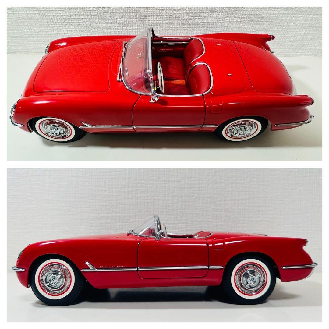 Aaオートアート/'54Chevyシボレー Corvetteコルベット 1/18