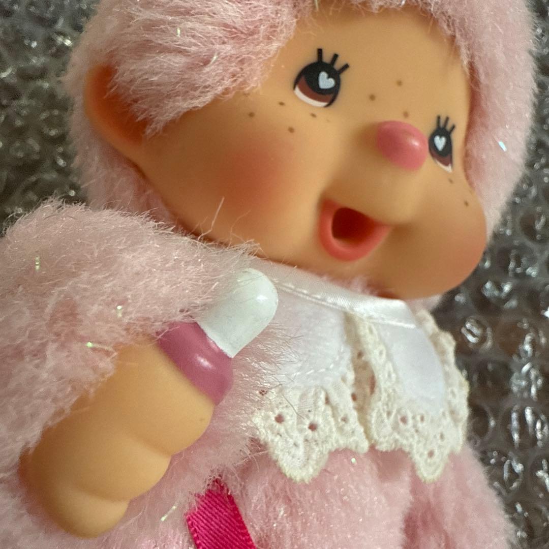 2012年発売 ハートアイズ モンチッチ ピンク 中古 貴重 ぬいぐるみ