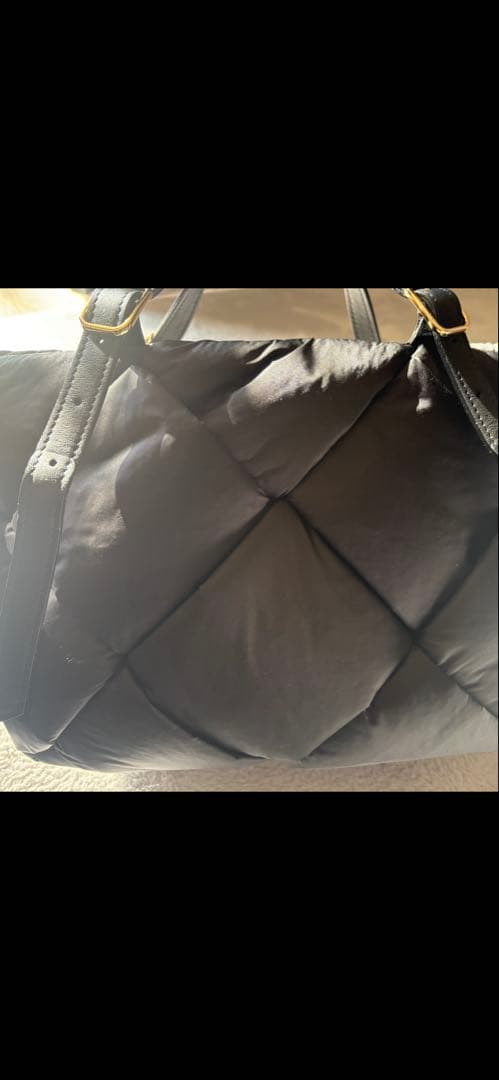 gready brilliant Vキルトナイロントートバッグ