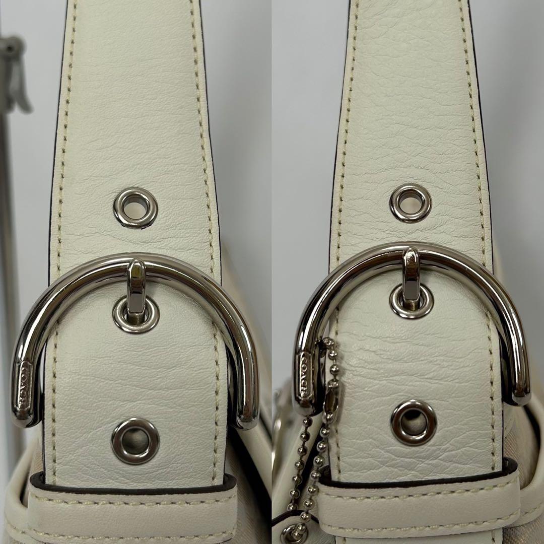 【極美品/付属品完備】コーチ 6808 ソーホー ワンハンドバッグ シグネチャー