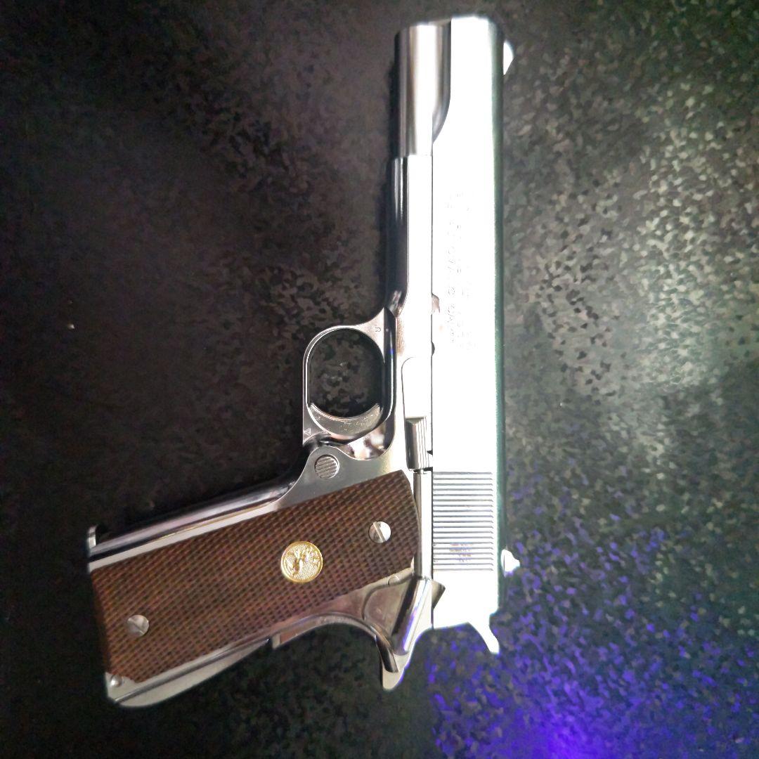 N*o様 東京マルイ コルト ガバメント シリーズ'70 ニッケルフィニッシュ