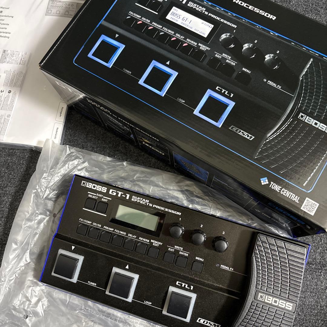 【美品】BOSS GT-1 マルチエフェクター 【箱/説明書・保証書付き】