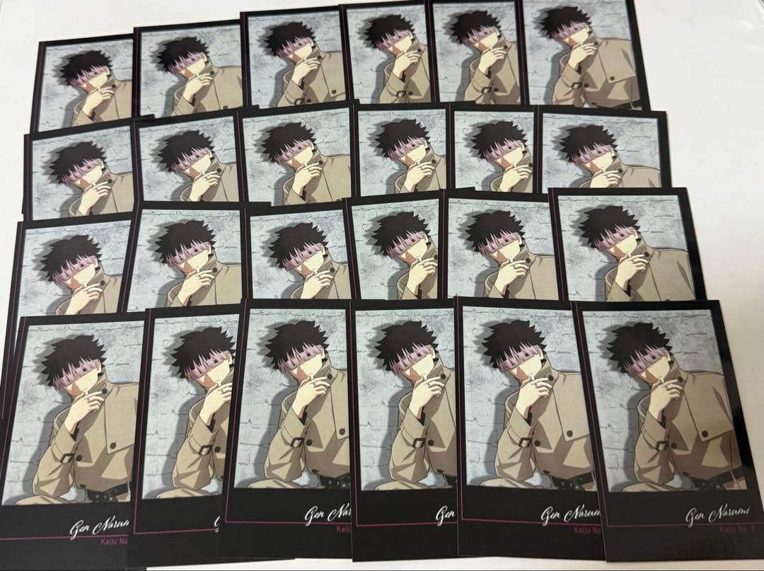 怪獣8号 マルイ 鳴海弦 ミニイラスト カード エテルノレシ ポップアップ