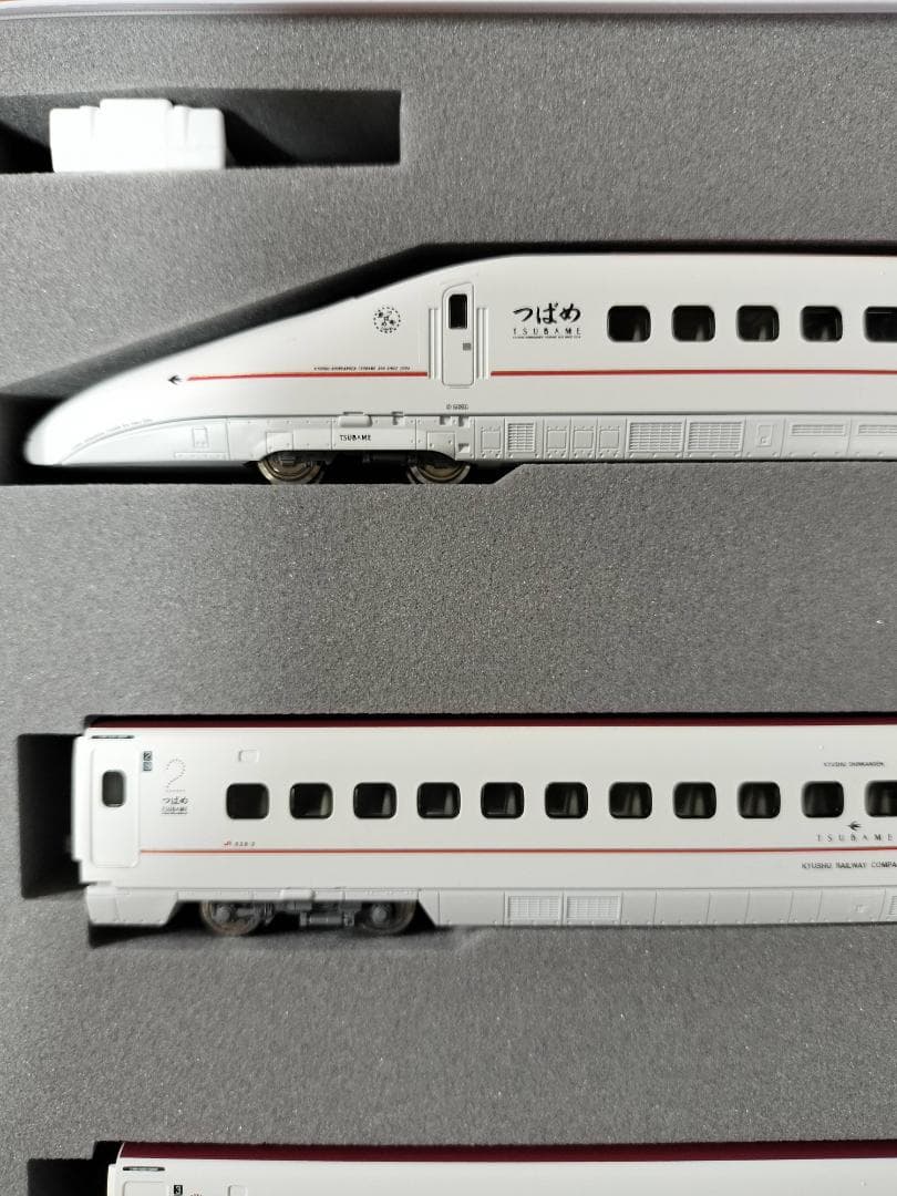 26　Nゲージ 九州新幹線800系つばめ　6両セット　室内灯付　【即購入可】