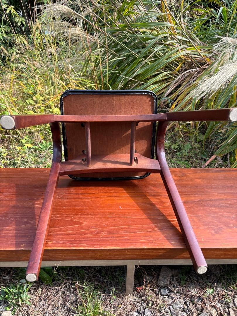 秋田木工　スタッキングスツール　剣持勇　NO.202