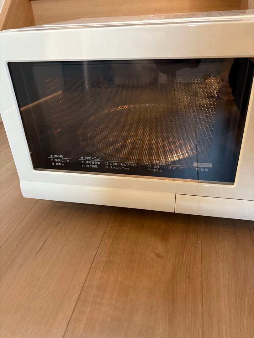 Panasonic オーブンレンジ コンパクト ホワイト　2022年製