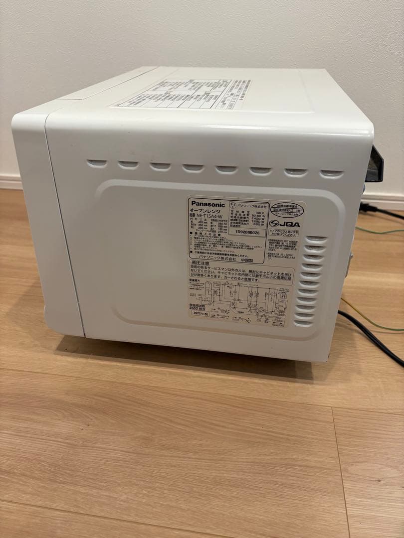 Panasonic オーブンレンジ コンパクト ホワイト　2022年製