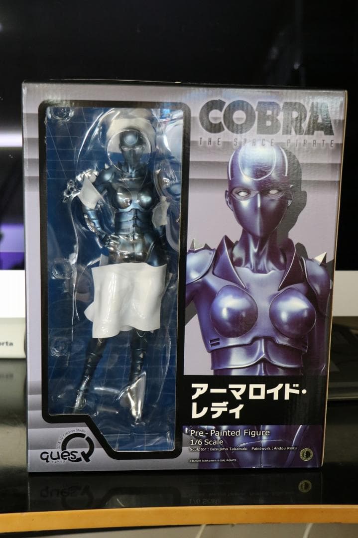 新品未開封 キューズQ スペースコブラ 1/6 アーマロイド レディ フィギュア