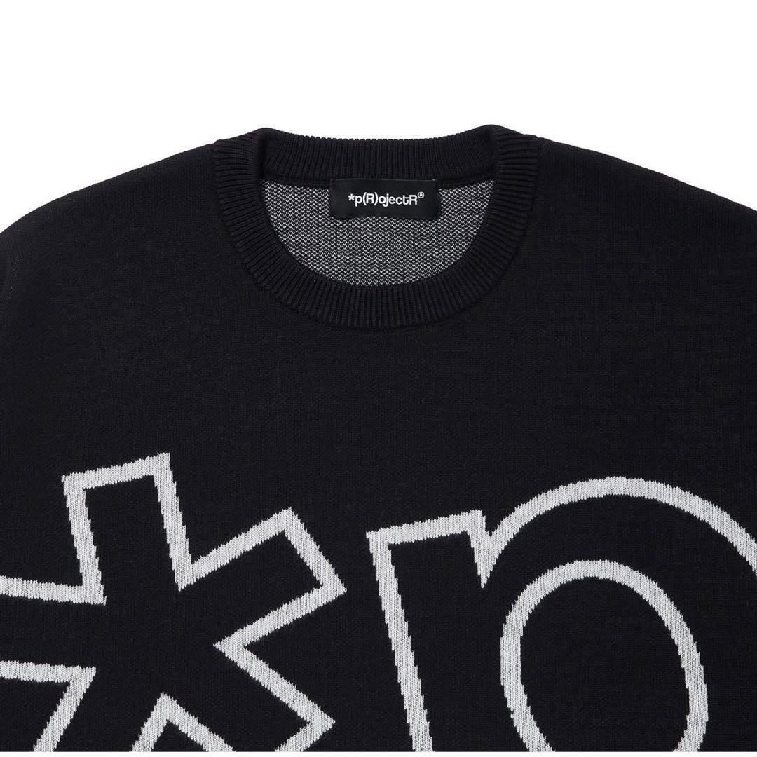 *p(R)ojectR® Logo Knit Sweater ロゴニットセーター