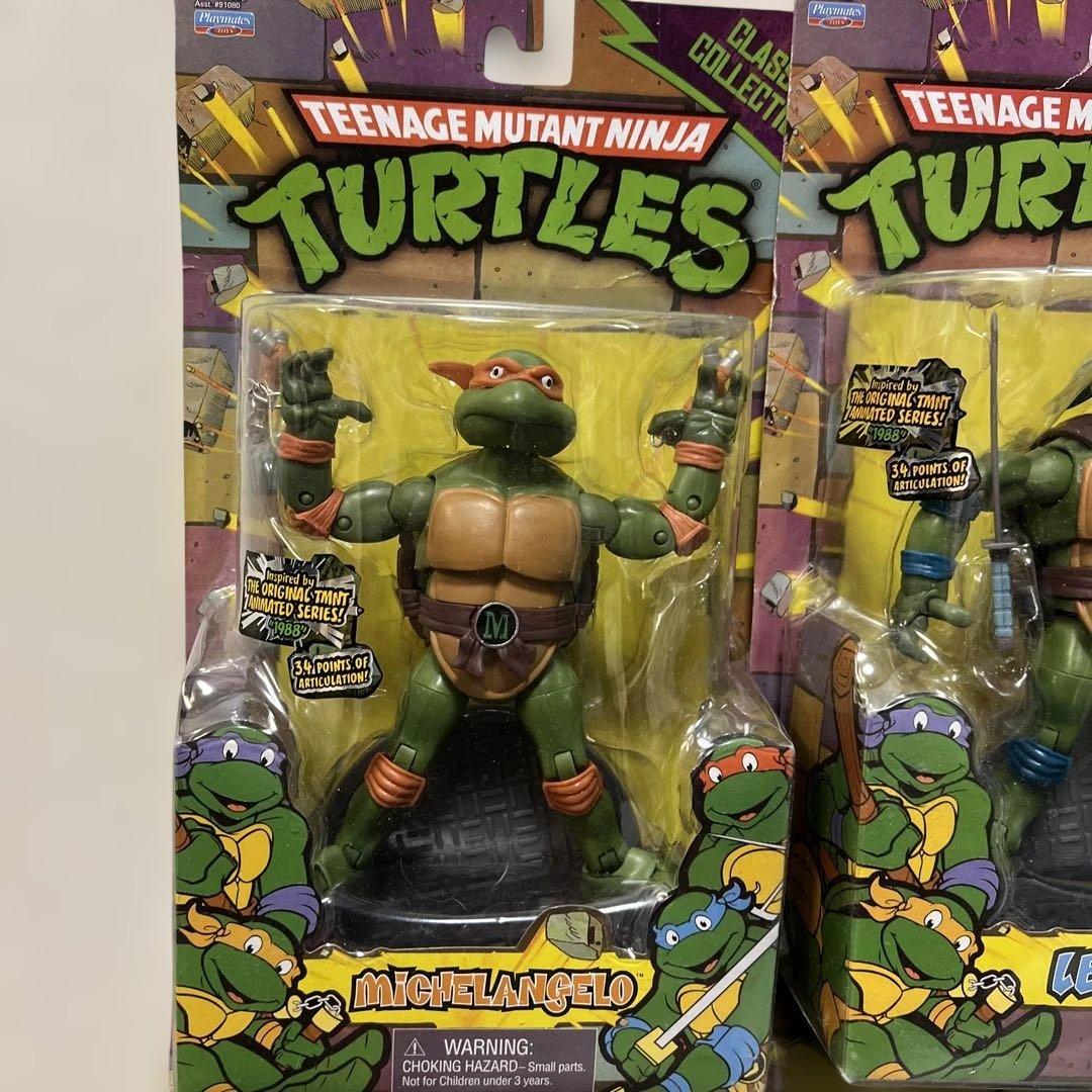 未開封　宝物　ティーンエイジ・ミュータント・ニンジャ・タートルズ4体セット