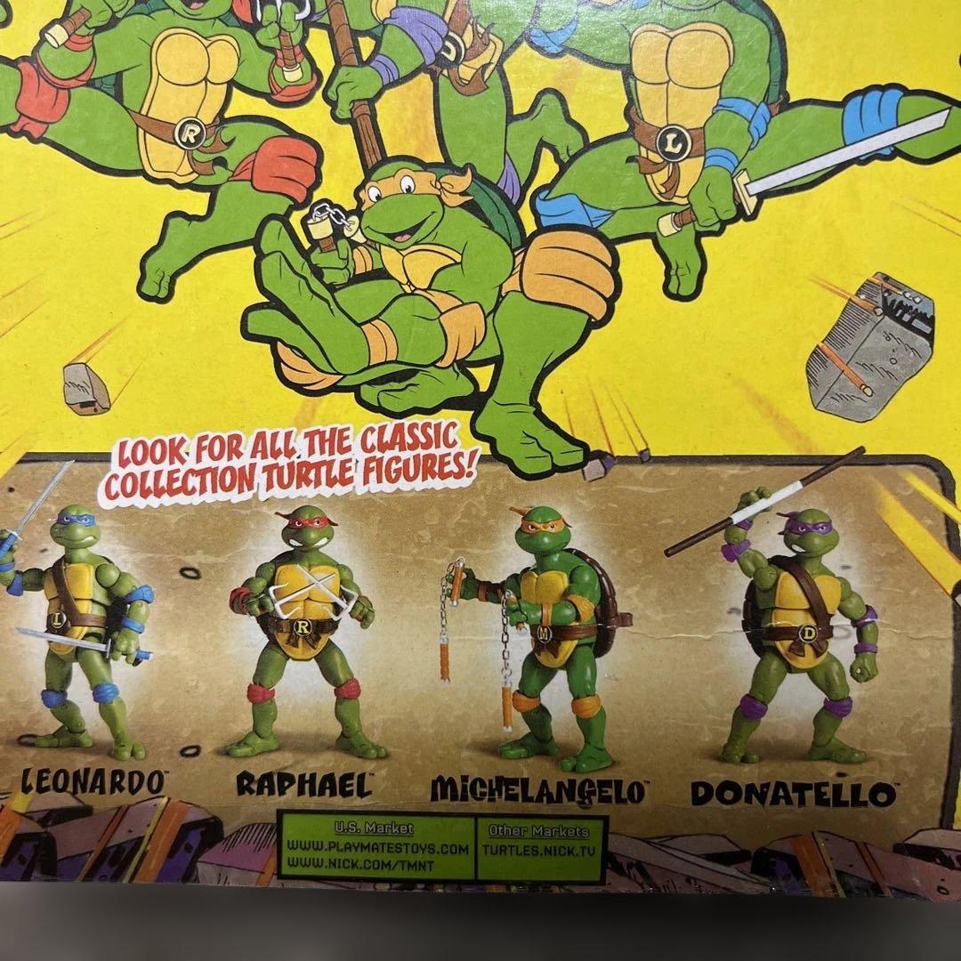 未開封　宝物　ティーンエイジ・ミュータント・ニンジャ・タートルズ4体セット