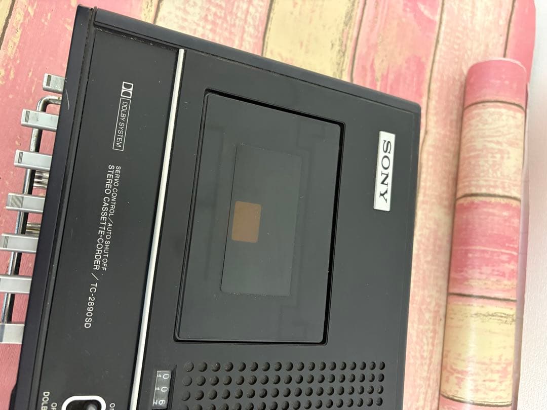 Sony TC-2890 SD カセットプレーヤー