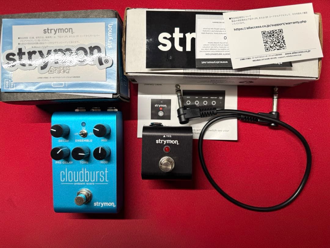 Strymon cloudburst 純正mini switch付