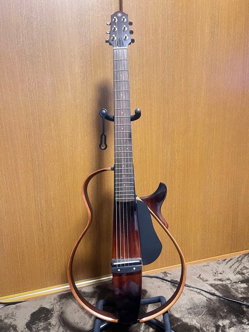 YAMAHA SLG200S TBS　サイレントギター 専用ソフトケース付き