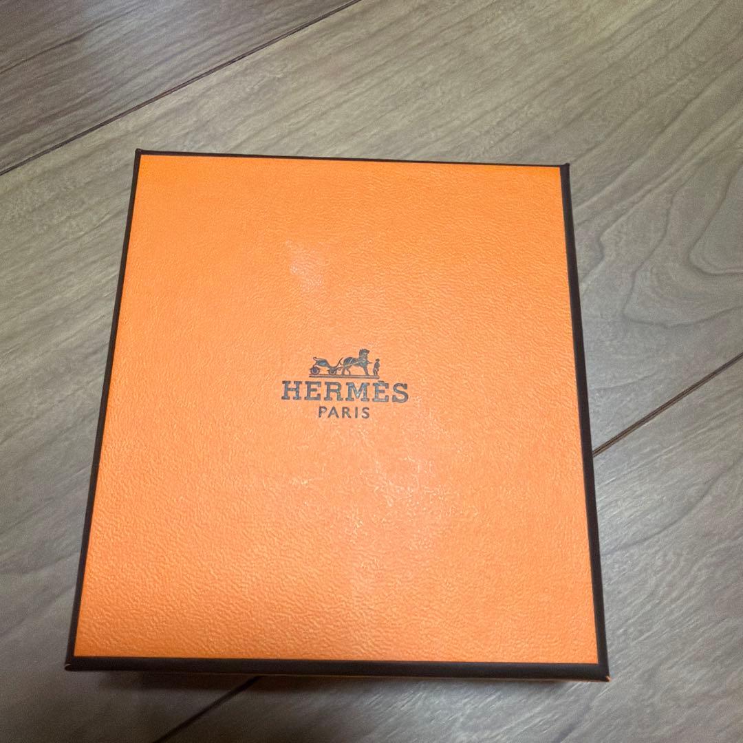 HERMES シルバー ロックネックレス