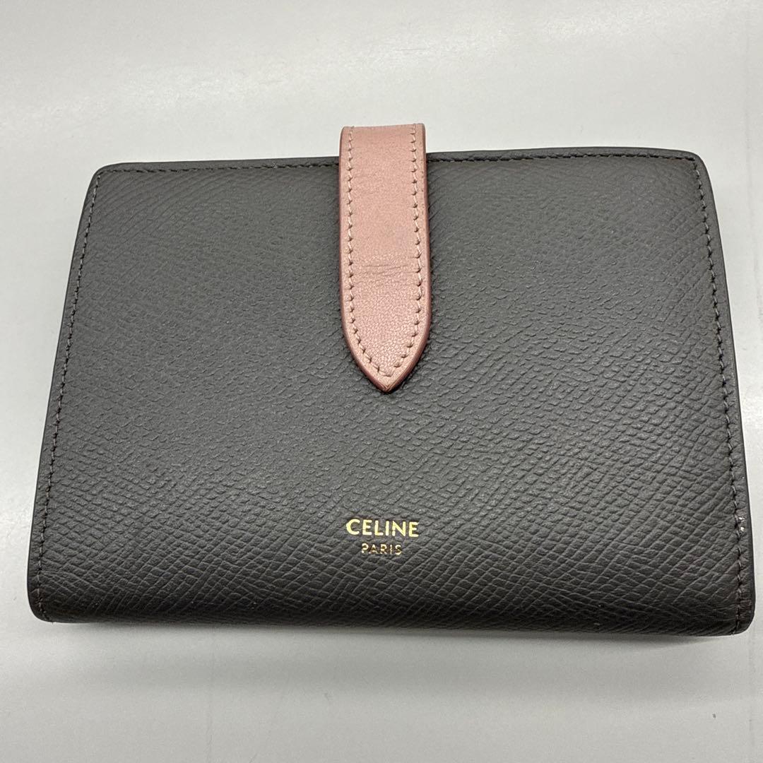 CELINE セリーヌ 財布 ミディアムストラップウォレット