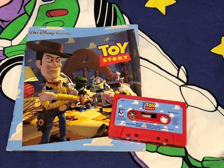 トイストーリー mr.マイク ムービーサイズ＋ディズニーレコード トイストーリー