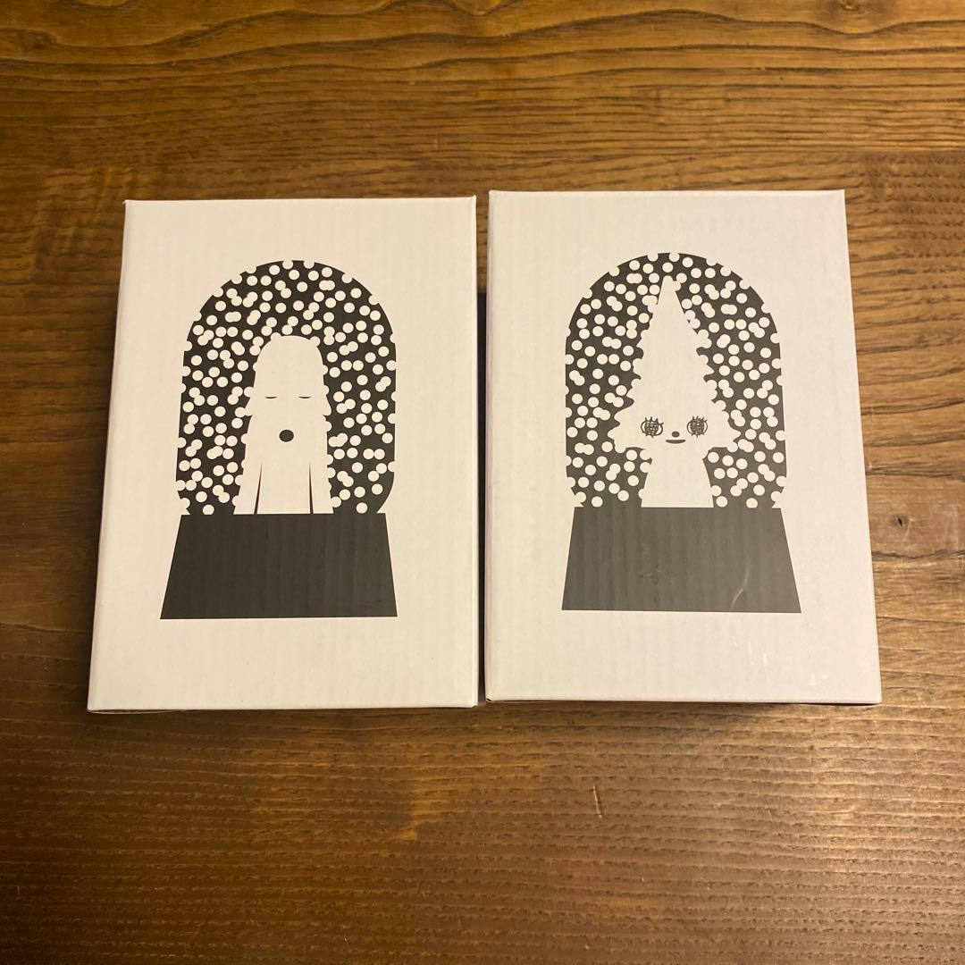 【新品】奈良美智　スノードーム　あおもり犬　森の子