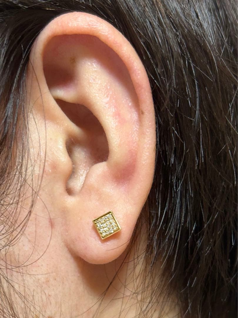 m*i様 ツツミ　K18 ピアス