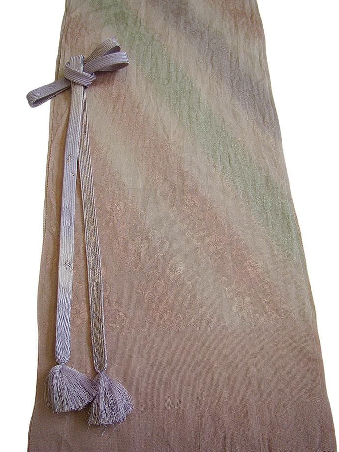 金彩加工染 色留・訪問着＆袋帯・帯〆・帯揚げセット（正絹）仕立上り＜D656＞