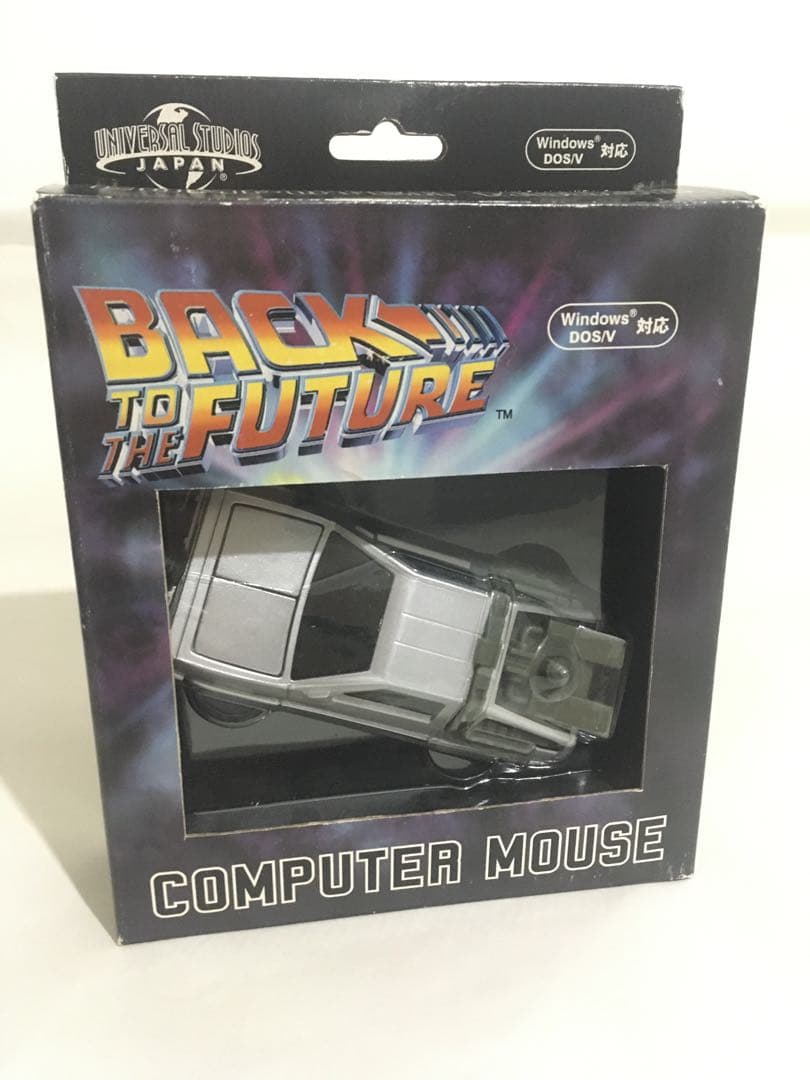 値下！★USJ初期★未使用★バック・トゥ・ザ・フューチャー コンピューターマウス