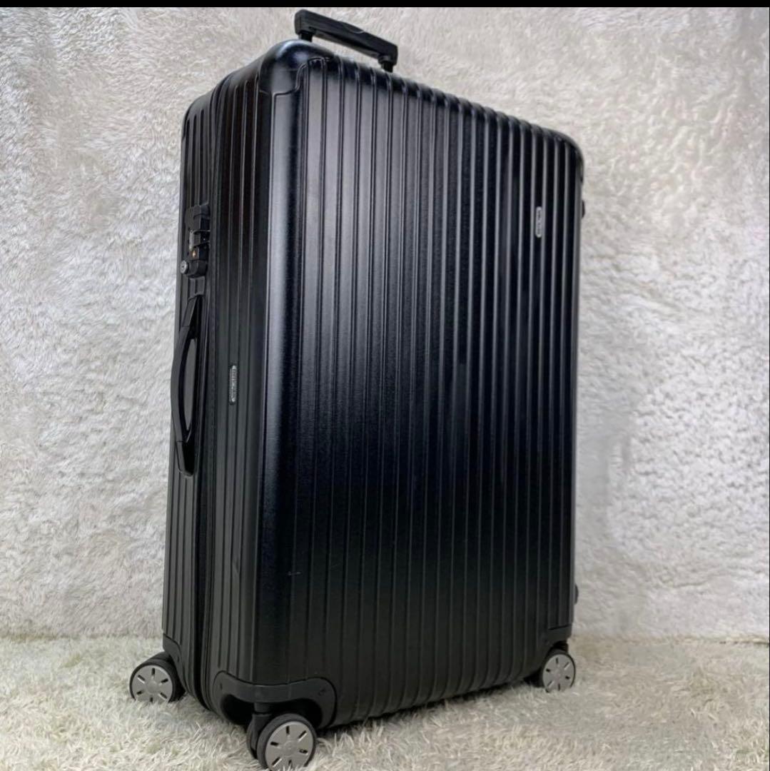美品✨リモワ サルサ 最大容量 104L 4輪 MW TSA マットブラック