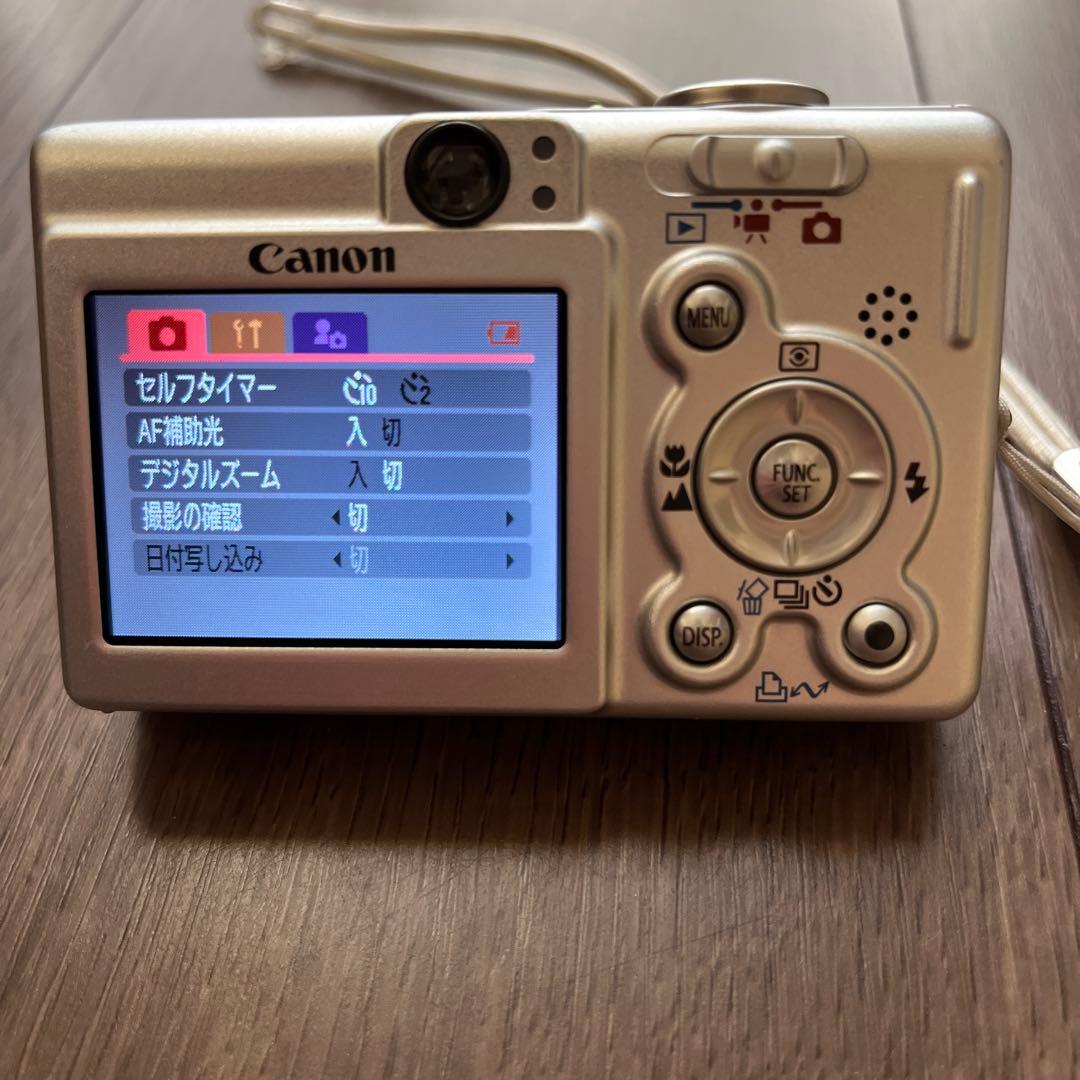 【中古】Cannon IXY DIGITAL40:充電器、電池、メモリーカード付