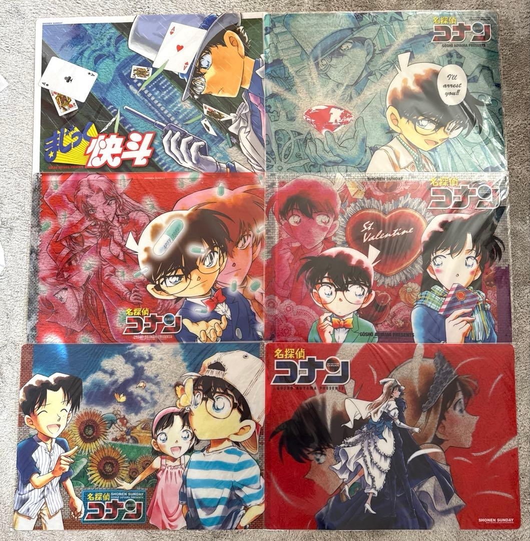 名探偵コナン クリアポスター 6枚セット