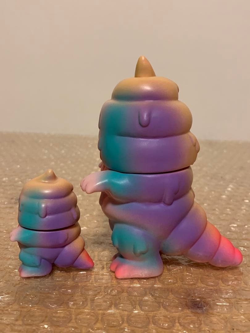 アートジャンキー とぐろ怪獣シットン&ミニシットン（AJcolor）