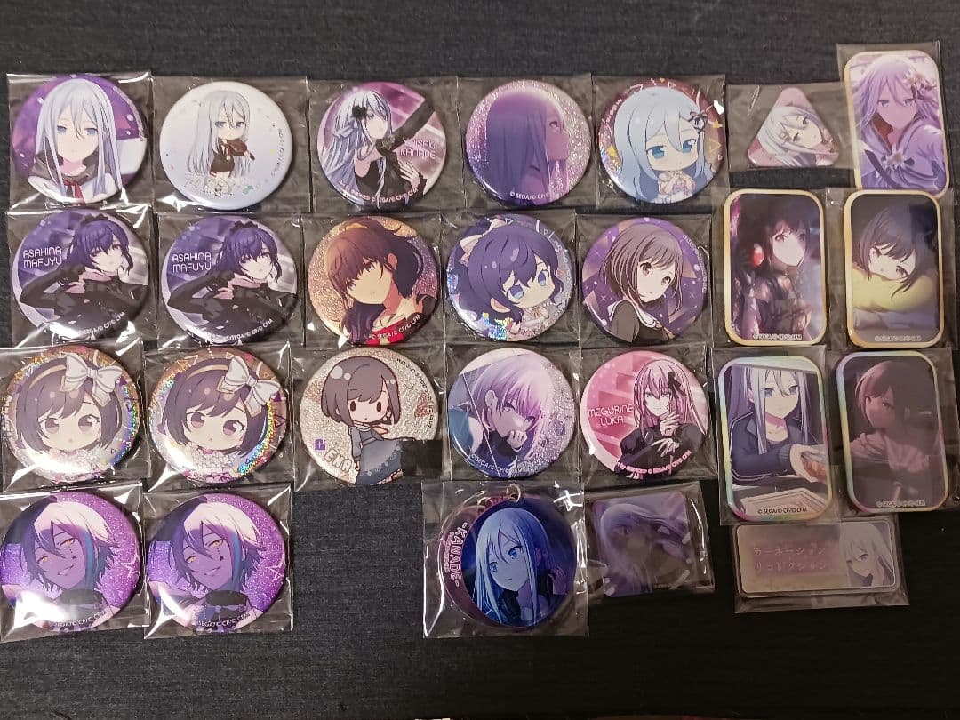 プロセカ　缶バッチ