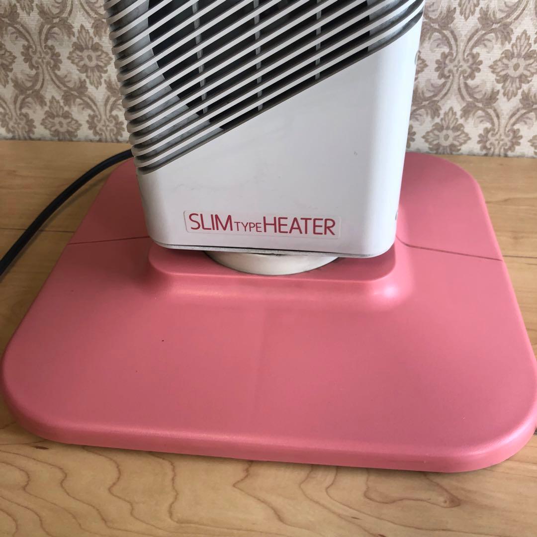 SHARP HX-900 縦型電気ヒーター ピンク　レトロポップ　昭和レトロ