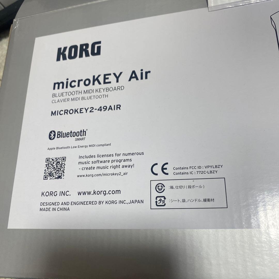 KORG microKEY Air 49鍵 MIDIキーボード