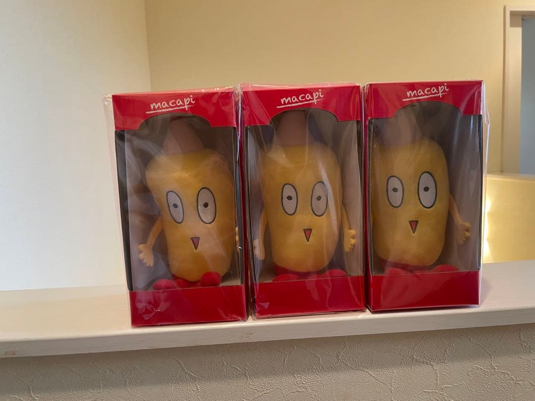 マカロニえんぴつ まかぴー君ぬいぐるみ【3個】