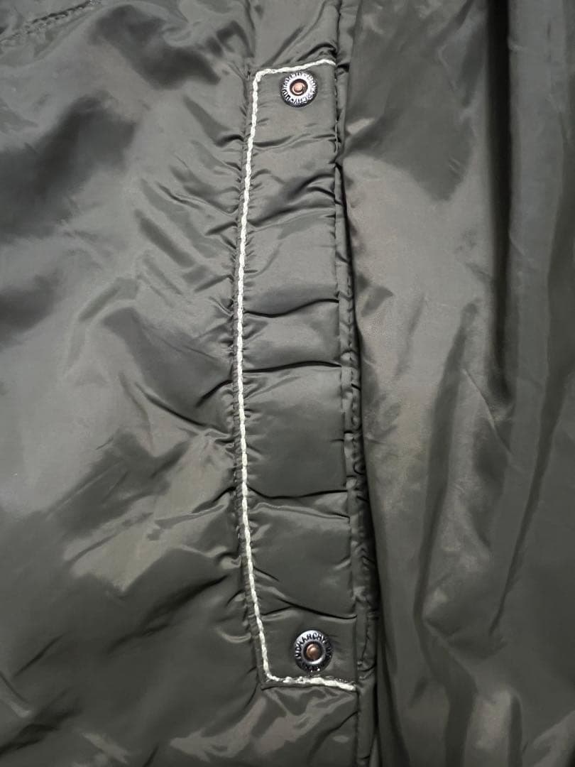 00s y2k Monarchy ナイロンライダース 刺繍 ジップアップ M